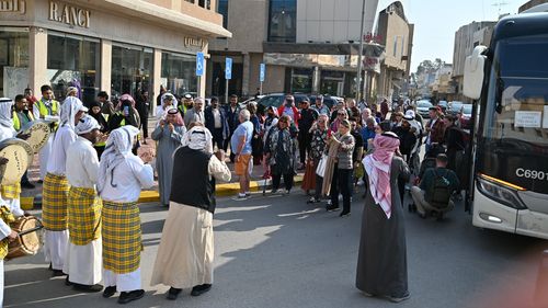 Welcoming Cruise Passengers at the Love Market, Dammam 5.jpg